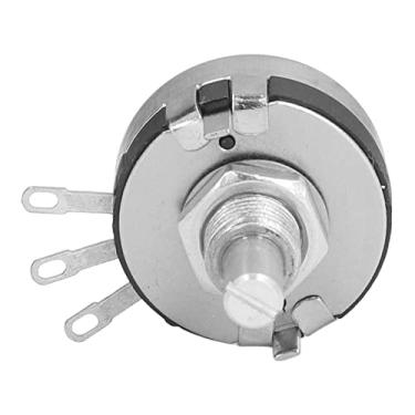 Imagem de 20 peças WTH118‑2W Potenciômetro de junta única resistores variáveis 6 mm eixo 3 pinos ohm potenciômetro (470K)