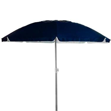 Imagem de Guarda-Sol Premium Zaka Alumínio 2.5 metros Marinho Grande Reforçado