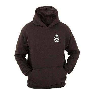 Imagem de Moletom Masculino Canguru Ragor Estampa Patente Militar