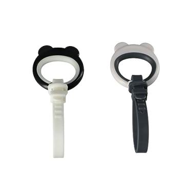 Imagem de Vctitil 2 peças elevador de assento de vaso sanitário de silicone levantador de tampa de vaso sanitário suporte doméstico anti-sujeira capas de banheiro alça de elevação fecha acessórios de assento de