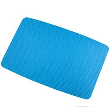 Imagem de Almofada de banco de chuveiro estreita – Almofada macia antiderrapante impermeável para cadeira de banho, assento de chuveiro acolchoado adesivo, tapete de banheira de banheiro seca rapidamente