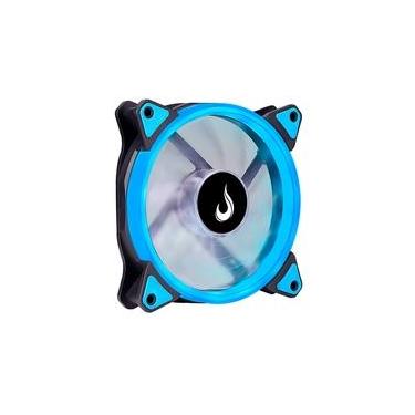 Imagem de Ventoinha Rise Mode Galaxy Led, 120mm, Azul - RM-FN-01-BB