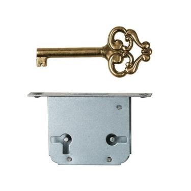 Imagem de fechadura moveis embutir bicromatizado alianca