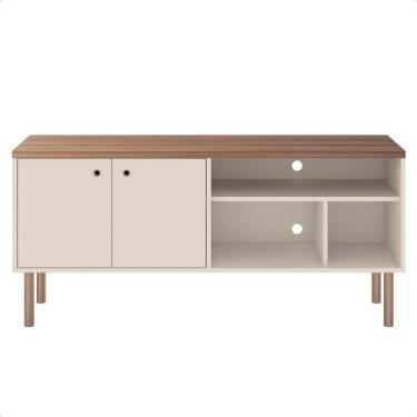 Imagem de Bancada Para Tv Até 60 Polegadas Multi Bege Caemmun