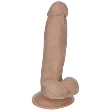Imagem de Hott Products Skinsations Latin Lover Series Papi Chulo Dildo Com Ventosa, Bronzeado, 6,5 Polegadas, 0,68 Libras