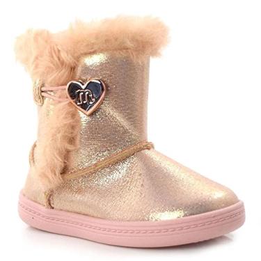 Imagem de Bota Cano Baixo Molekinha Infantil 2127.205 Com glitter 21