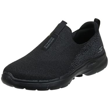 Imagem de Skechers Tênis feminino Go Walk 6-cintilante, Preto, 11