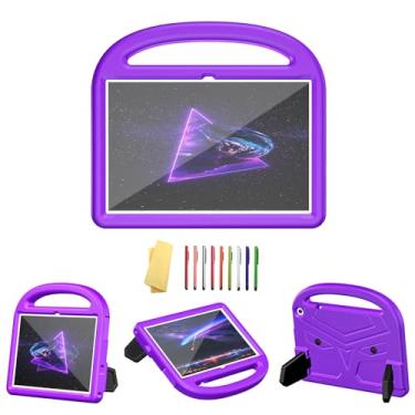 Imagem de UUcovers Capa infantil para tablet Walmart Onn 10.1 polegadas Gen 3 versão 2022 (modelo: 100071485), com suporte de alça resistente à prova de choque, capa leve para Walmart Onn 25.7 cm 2022 (3ª