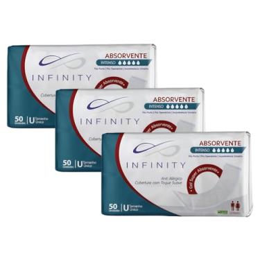 Imagem de Kit com 3 Pacotes Absorvente Geriátrico Infinity Incontinência Urinaria e Pós Parto