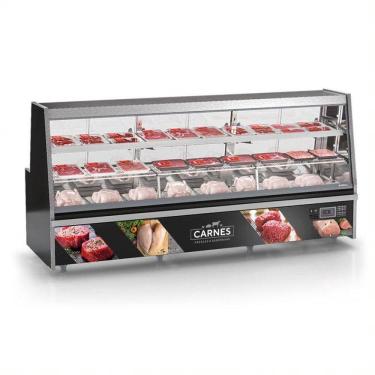 Imagem de Balcao Refrigerado Avicola Turino Grta-300 Preto Sem Deposito 220V - Gelopar
