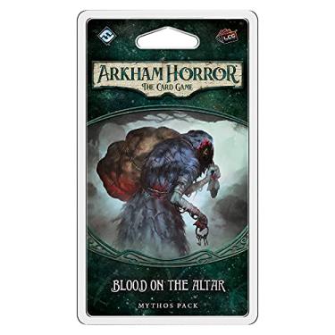 Imagem de Arkham Horror The Card Game Blood on the Altar MYTHOS PACK - Unearth the Secrets of Dunwich! Cooperative Living Card Game, Ages 14+, 1-4 Players, 1-2 Hour Playtime, Made by Fantasy Flight Games