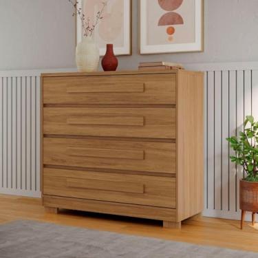 Imagem de Cômoda Quarto 04 Gavetas Miray