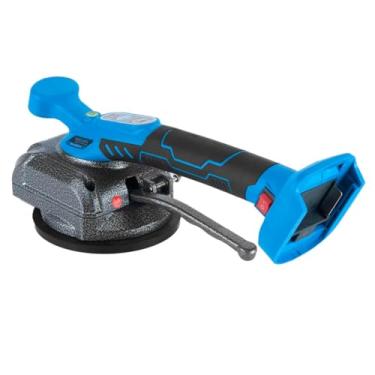 Imagem de Máquina de Assentar Pisos 21V, 5 Níveis de Vibração, Ventosa de Alta Sucção. Assentador de Pisos a Bateria 21V com Vibração e Ventosa de 80kg. Máquina de assentar pisos.