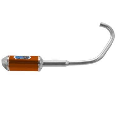 Imagem de Escapamento de Moto Escape Pro Tork Mini 3 Cg/Titan 1976 À 1999 Curva 
