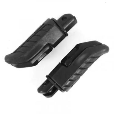 Imagem de Pedaleira Traseira Titan 160 para Titan 125 150 Preto (Par) - mega mot