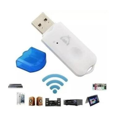 Imagem de Pendrive Adaptador Receptor Via Bluetooth 2.1 Áudio Edr Usb - Novax