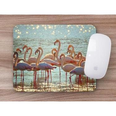 Imagem de Mouse Pad Emborrachado Personalizado Animais Exóticos Selvagens - Delu
