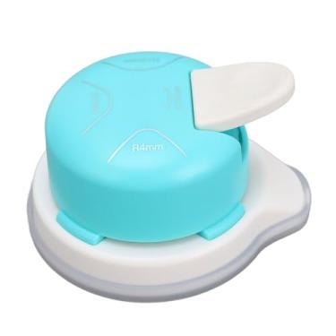 Imagem de Perfurador de Canto Redondo, Design 4 Em 1, Corte Suave, Conveniente e Fácil de Usar, Redondo de Canto de Papel para Fazer Cartões e Reservar Sucata (branco) (GREEN)