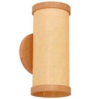 Imagem de Arandela Muller Straw Duo Palha Natural G9 Led 2512NA - Luminárias Mul