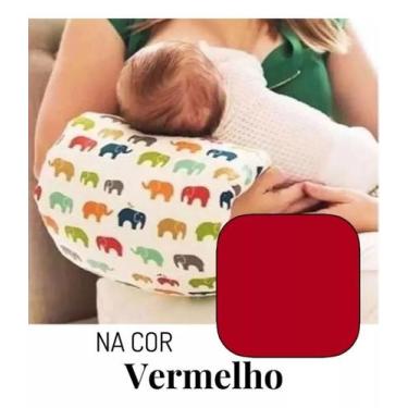Imagem de Almofada de Braço e Colo Amamentação e Descanso em Algodão - Nathalia 