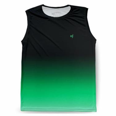Imagem de Regata Masculina Fitness Esportiva Treino Musculação Dry Slim Leve e c