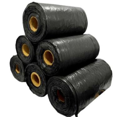 Imagem de Lona Plástica Preta Pintura Lage Piso Bobina 4 X 110mts - ECOFLEX 