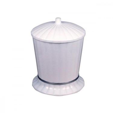 Imagem de Lixeira Plastica Daivak 4,5 Litros Branco 167W