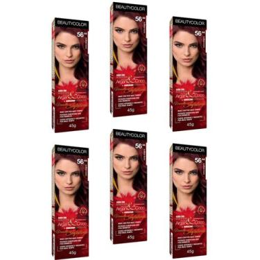 Imagem de Beauty Color Tintura 76.44 RUIVO ABSOLUTO TESTE 45gr (06 Unidades) Cor