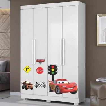 Imagem de Adesivo para Guarda Roupa Relâmpago Mcqueen - Lojinha da Luc Adesivos