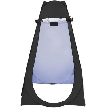 Imagem de Barraca Tenda Banheiro - Trocador Para Camping Cor Preto - Open Star, 