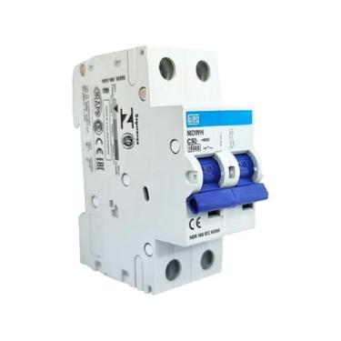 Imagem de Disjuntor Bipolar Weg MDW-C10a,16a,20a,32a,40a,50a,63a Curva C, 50A