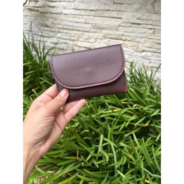 Imagem de Carteira Amora Feminina Pequena E Compacta Porta Cartão , Moedas, Cnh 