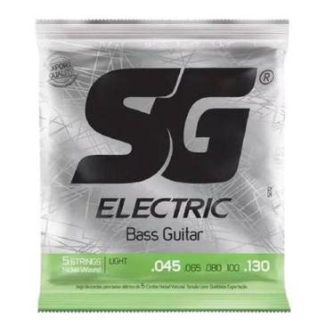 Imagem de Encordoamento Baixo 5 Cordas 045 130 Niquel SG 5270