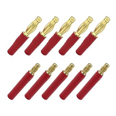 Imagem de 5Pairs 3.5mm Bullet Connector to 4mm Bullet Connector Banana Gold Plug No Wire Adapter for RC Car Boat FPV ESC Motor