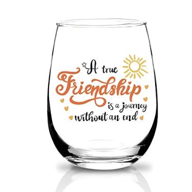 Imagem de Presentes Bestt Friend para mulheres, presentes de aniversário de amigos para mulheres, presentes de Natal para amigos, presentes de amigos para mulheres exclusivos, uma verdadeira amizade é uma