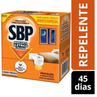 Imagem de Repelente Elétrico Líquido 1 Aparelho + 1 Refil de 35ml - SBP