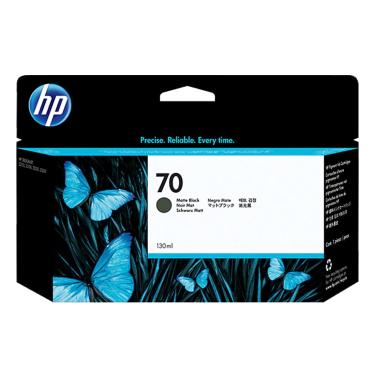 Imagem de Cartucho de Tinta HP 70 Preto Fosco PLUK 130 ML - C9448A