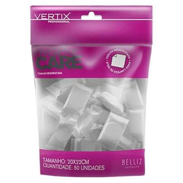 Imagem de Toalha Desidratada Vertix Hygienic Care C/50 Un - BELLIZ COMPANY