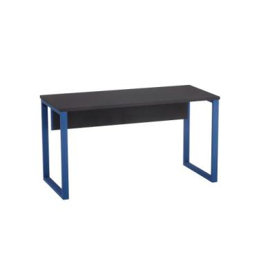 Imagem de Mesa Diretora Tubular P25 Pandin 1,50,6 M Preto e Azul Del Rey