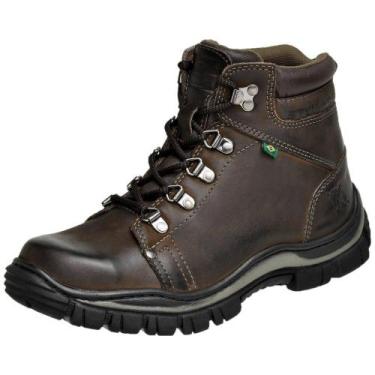 Imagem de Bota Adventure Em Couro Legítimo Azimute - 910 - Caqui, 38