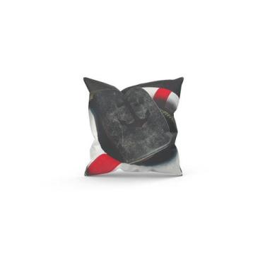 Imagem de Almofada Decorativa Cheia c/ Zíper 25x25 Bóia Náutica - Deluzz