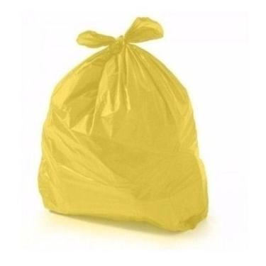 Imagem de Saco Amarelo Para Lixo 20 Litros (100 Unds) Coleta Seletiva - HIGIPACK