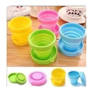 Imagem de Copo Dobrável De Silicone Retrátil Dobrável P/entrega - Mr Vendas, Ver