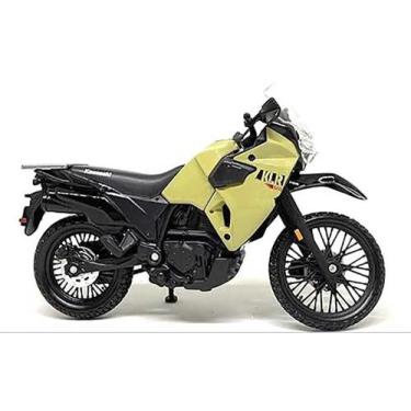 Imagem de Miniatura Moto kawasaki KLR 650 Verde Maisto 1/18, Verde