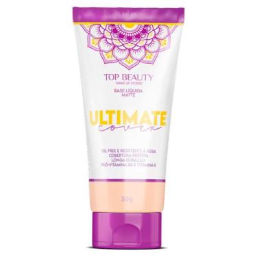 Imagem de Base Liquida Top Beauty Ultimate Cover Cor 01