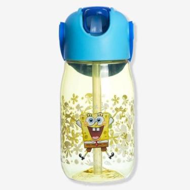Imagem de Garrafa Infantil Flip Bob Esponja Spidey Man Patrulha 400ml - ZonaCria