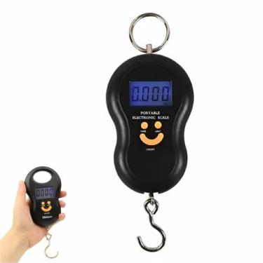 Imagem de Balança Digital Para Bagagens, Peixes e Mala até 50kg - FSS Variedades