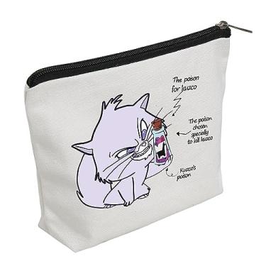 Imagem de WZJHCL Yzma Bolsa de maquiagem para gatos com extrato de lhama veneno kit de cosméticos Kuzcos bolsa de armazenamento de veneno Yzma Kit de sobrevivência de veneno, YZMA, Tendência
