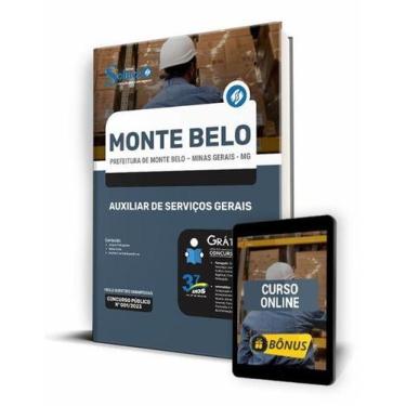 Imagem de Apostila Prefeitura de Monte Belo - MG - Auxiliar de Serviços Gerais