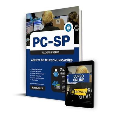 Imagem de Apostila PC-SP 2024 - Agente de Telecomunicações